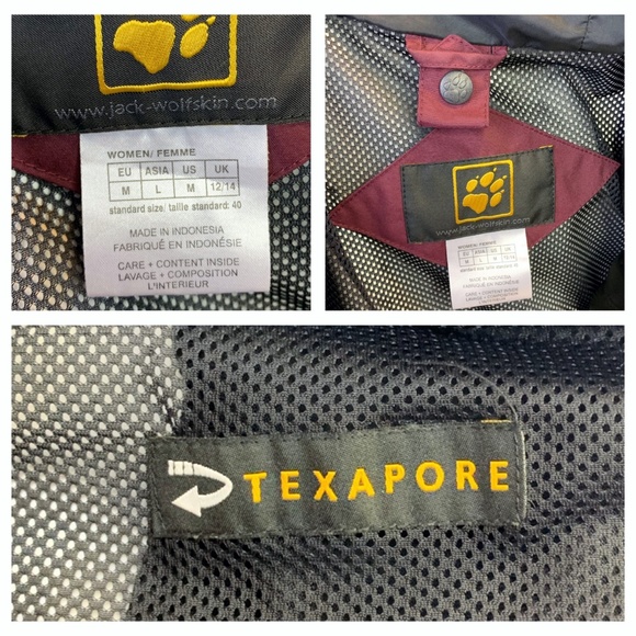 Jack Wolfskin 3-1 Women's M Winter Ski Texapore Zippered Jacket Duo $349 EUC! - Picture 5 of 8